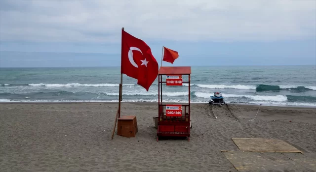 Sakarya sahillerinde denize girmek bugün de yasaklandı