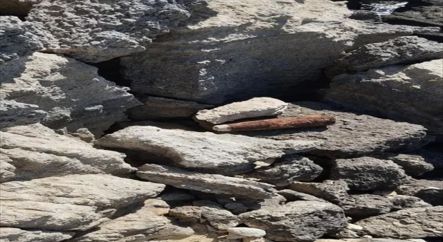 Çanakkale’de kıyı balıkçısının bulduğu 109 yıllık top mermisi imha edildi