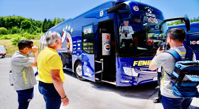 Fenerbahçe kafilesi, kamp için Düzce’ye geldi