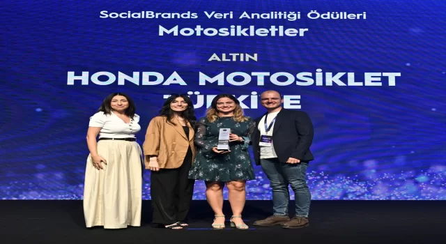 Honda Motosiklet Türkiye’ye Brandverse Awards’ta altın ödül