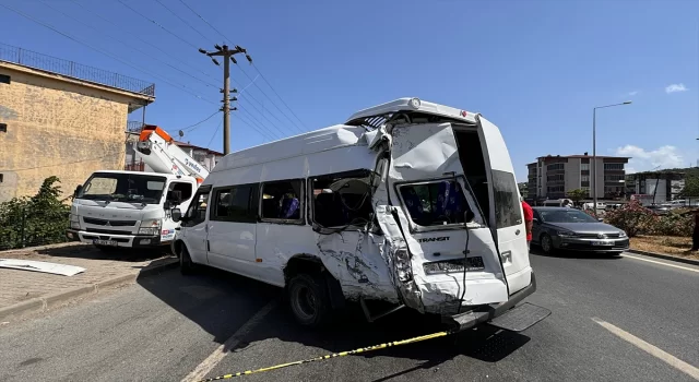 Samsun’daki trafik kazasında 11 kişi yaralandı