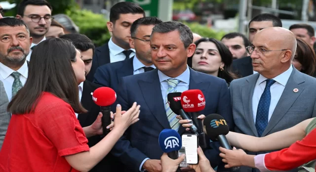 CHP Genel Başkanı Özel, gazetecilerin sorularını yanıtladı: