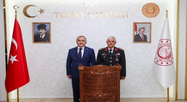 Jandarma Genel Komutanı Orgeneral Çetin’den Tokat Valisi Hatipoğlu’na ziyaret