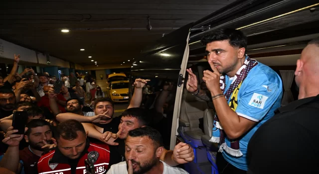 Trabzonspor’un transfer görüşmelerine başladığı Ozan Tufan, Trabzon’a geldi