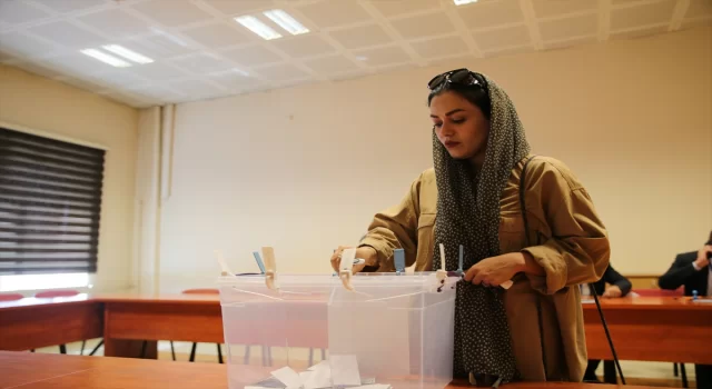 Van’daki İranlılar, 14. Dönem Cumhurbaşkanlığı Seçimleri için sandık başında