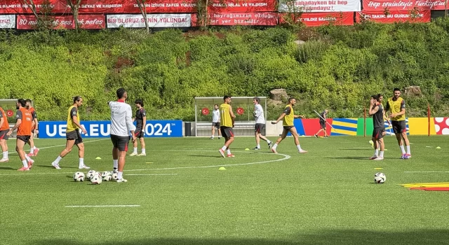 A Milli Futbol Takımı, Avusturya maçının hazırlıklarını sürdürdü