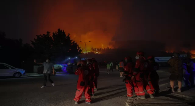 GÜNCELLEME 2 İzmir’in Selçuk ilçesinde orman yangını çıktı