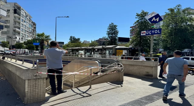 İzmir Metrosu’nda yürüyen merdivenin ters yönde hareket etmesi sonucu 9 kişi yaralandı