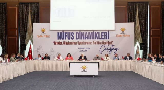 AK Parti, ”Nüfus Dinamikleri Riskler, Uluslararası Uygulamalar, Politika Önerileri Çalıştayı” düzenledi