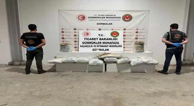 Gürbulak Gümrük Kapısı’nda 240 kilogram uyuşturucu ele geçirildi