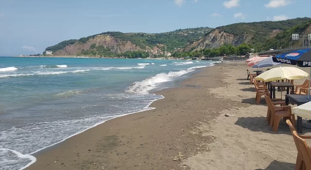 Zonguldak Karadeniz Ereğli’de denize girilmesine izi verilmiyor