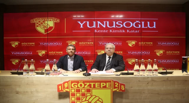 Göztepe’nin forma göğüs sponsoru ”Yunusoğlu” oldu