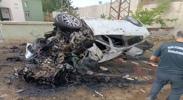 Erzurum’da menfezden düşen otomobildeki 3 kişi öldü, 4 kişi yaralandı