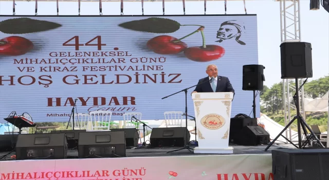 DSP Genel Başkanı Aksakal, 44. Mihalıççıklılar Günü ve Kiraz Festivali’ne katıldı