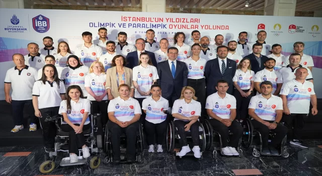 İstanbul Büyükşehir Belediye Spor Kulübünün Paris 2024’te yarışacak sporcuları tanıtıldı