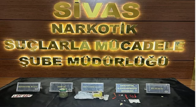 Sivas’ta uyuşturucu operasyonlarında 6 şüpheli tutuklandı 