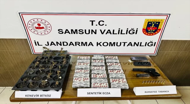 Samsun’da uyuşturucu operasyonlarında 3 şüpheli yakalandı