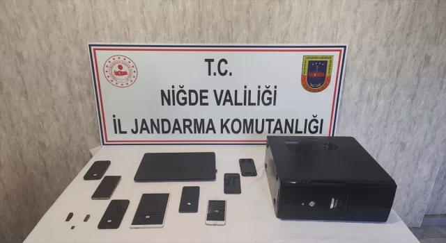 Niğde merkezli 3 şehirde düzenlenen siber suçlara yönelik operasyonda 4 şüpheli tutuklandı