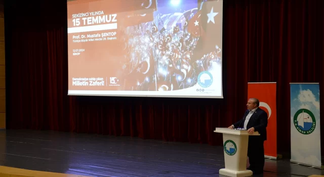 Sinop’ta, ”8’inci Yılında 15 Temmuz Paneli” düzenlendi