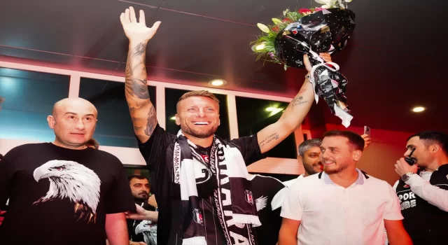 Beşiktaş’ın transfer görüşmelerine başladığı Ciro Immobile, İstanbul’a geldi