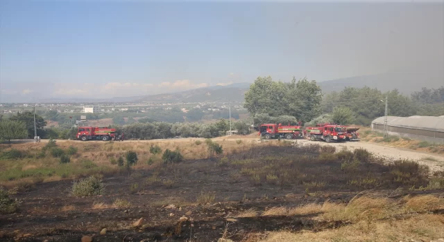 Hatay’da çıkan orman yangına müdahale ediliyor