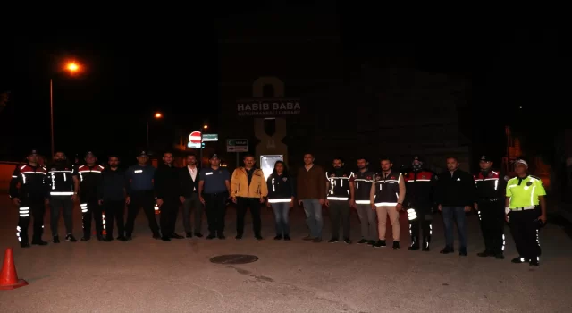 Erzurum’da 150 polisin katılımıyla huzur uygulaması yapıldı