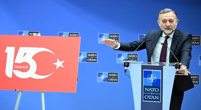 Türkiye’nin NATO Daimi Temsilciliği, 15 Temmuz şehitleri için anma töreni düzenledi 