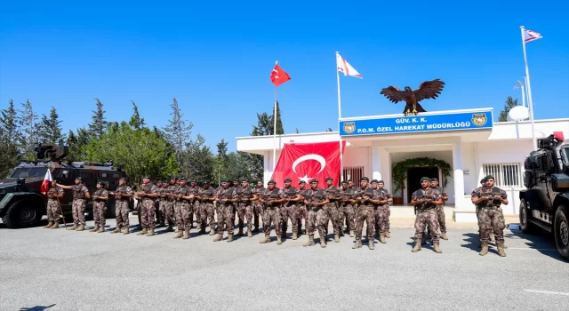 Gölbaşı’nda 15 Temmuz 2016’da şehit olan polislerin yoklamasını KKTC Özel Harekat verdi