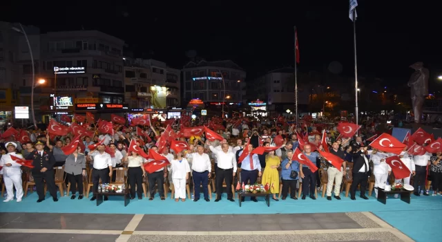 Marmaris’te 15 Temmuz Demokrasi ve Milli Birlik Günü etkinlikleri düzenlendi