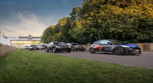 Toyota, Goodwood Hız Festivali’nde yeni modellerini sergiledi