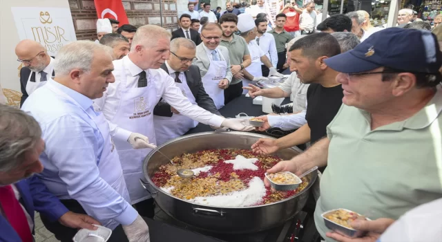 Mısır Çarşısı’nda ”28. Geleneksel Aşure Festivali” yapıldı