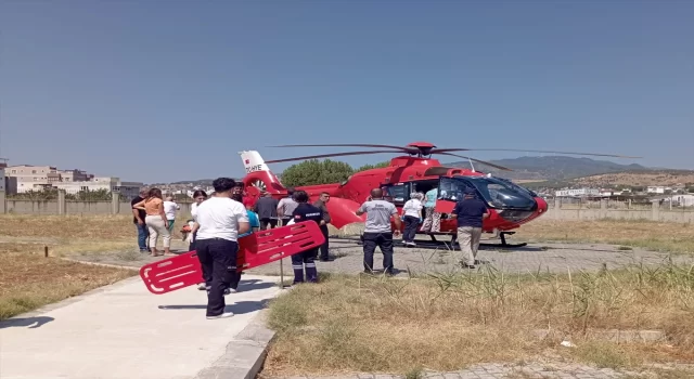 GÜNCELLEME İzmir’de orman yangınına müdahale eden pikabın devrilmesi sonucu 2 kişi yaralandı