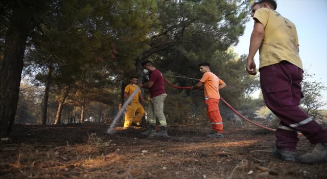 GÜNCELLEME 2  Balıkesir’de çıkan orman yangınına müdahale ediliyor