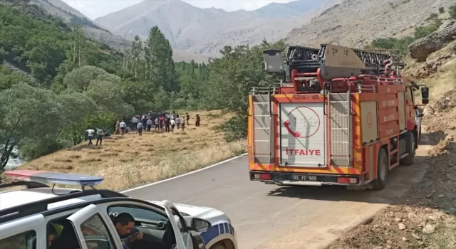 Van’da dereye düşen çocuğunu kurtaran baba boğuldu