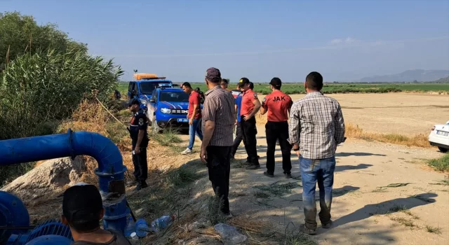 Söke’de nehirde kaybolduğu değerlendirilen kişi için arama çalışması başlatıldı