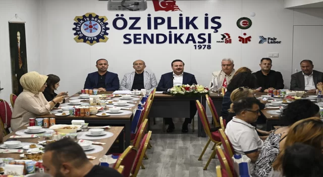 Öz İplik İş Sendikası Genel Başkanı Ay’dan tekstilde markalaşma vurgusu: