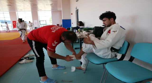 Olimpiyat yolunda Judo Milli Takımı’nın sağlığı onlara emanet 