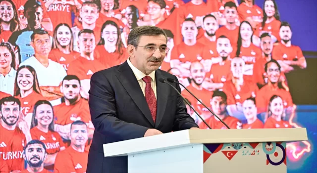 Cumhurbaşkanı Yardımcısı Yılmaz, Paris 2024 Yaz Olimpiyatları’na giden sporcuları uğurlama töreninde konuştu: