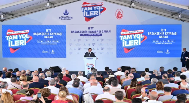 İETT Başakşehir Kayabaşı Garajı’nın temeli atıldı