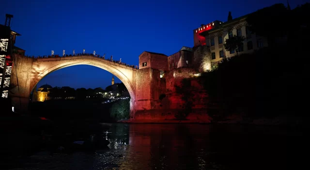 Mostar Köprüsü’nün yeniden yapılışının 20’nci yılı kutlandı