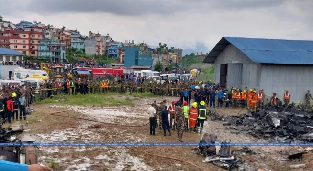 Nepal’de kalkış sırasında pistte kaza yapan uçaktaki 18 kişi öldü