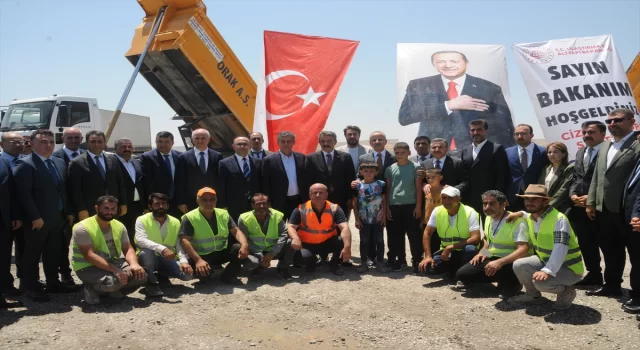 Ulaştırma ve Altyapı Bakanı Abdulkadir Uraloğlu, Şırnak’ta konuştu: