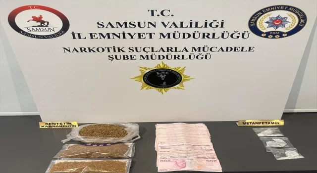 Samsun’da narkotik denetimlerinde 17 şüpheli yakalandı