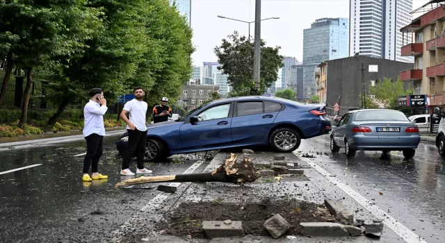 İstanbul’da kısa süreli yağmur geçişleri hayatı olumsuz etkiledi