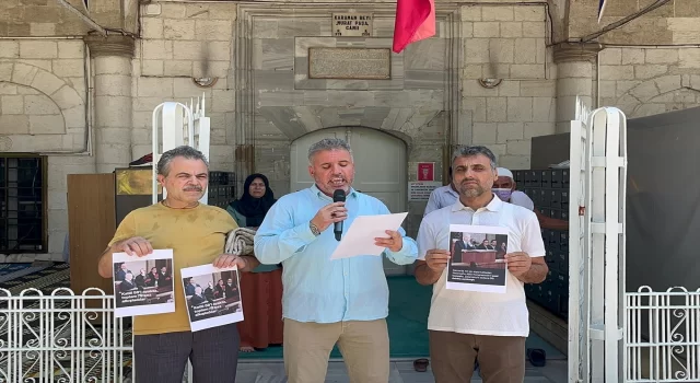 Netanyahu’nun ABD Kongresi’nde ayakta alkışlanması Antalya’da protesto edildi