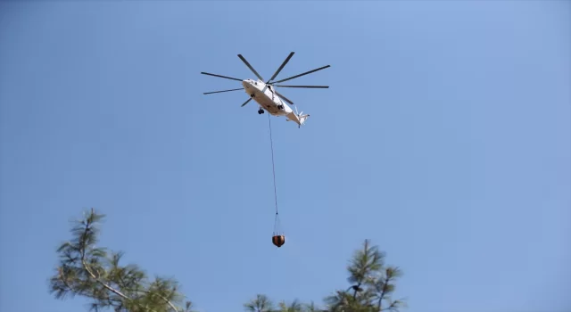 GÜNCELLEME Hatay’da çıkan orman yangını kontrol altına alındı