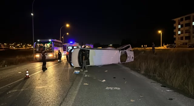 Kütahya’da zincirleme trafik kazasında 1 kişi öldü, 8 kişi yaralandı