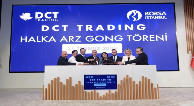 Borsa İstanbul’da gong DCT Trading için çaldı