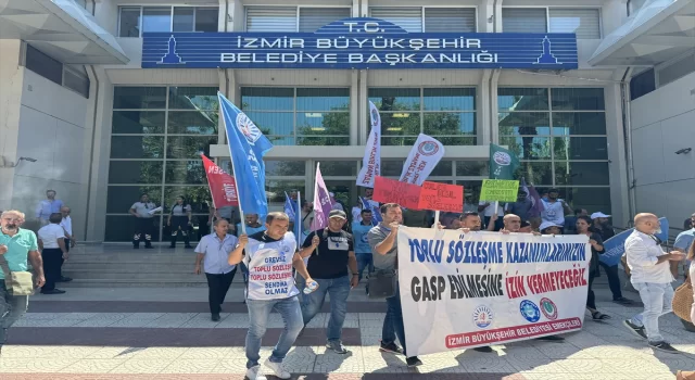 İzmir Büyükşehir Belediyesi’nde memurların bir kısmı iş bıraktı