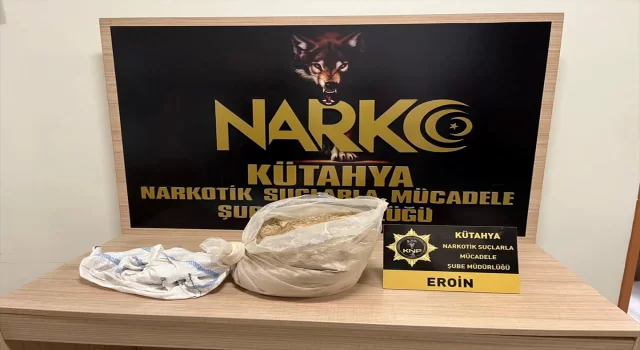 Kütahya’da 10 kilogram eroin ele geçirildi